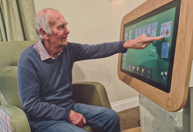 Tech investment brings magic to Chester care home